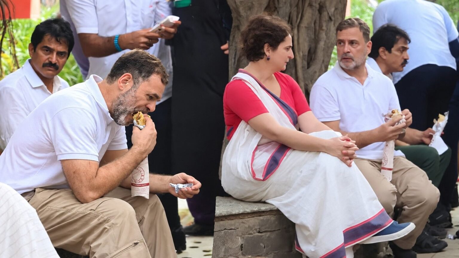 Chicken Roll During Pitru Paksha? Rahul Gandhi Faces Row