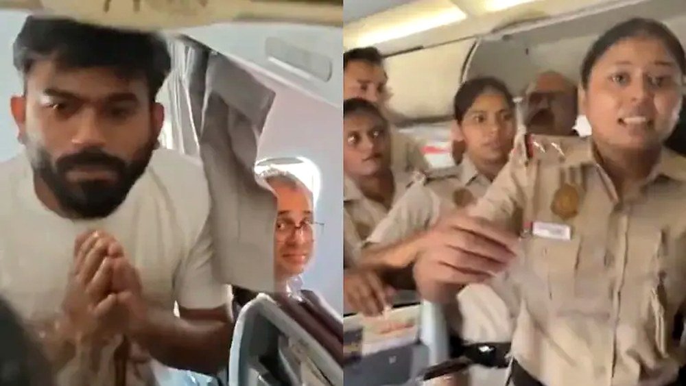 Abhijeet Dipke Detained From Airplane Forward of CJP Protest Abhijeet Dipke Detained From Plane Ahead of CJP Protest
