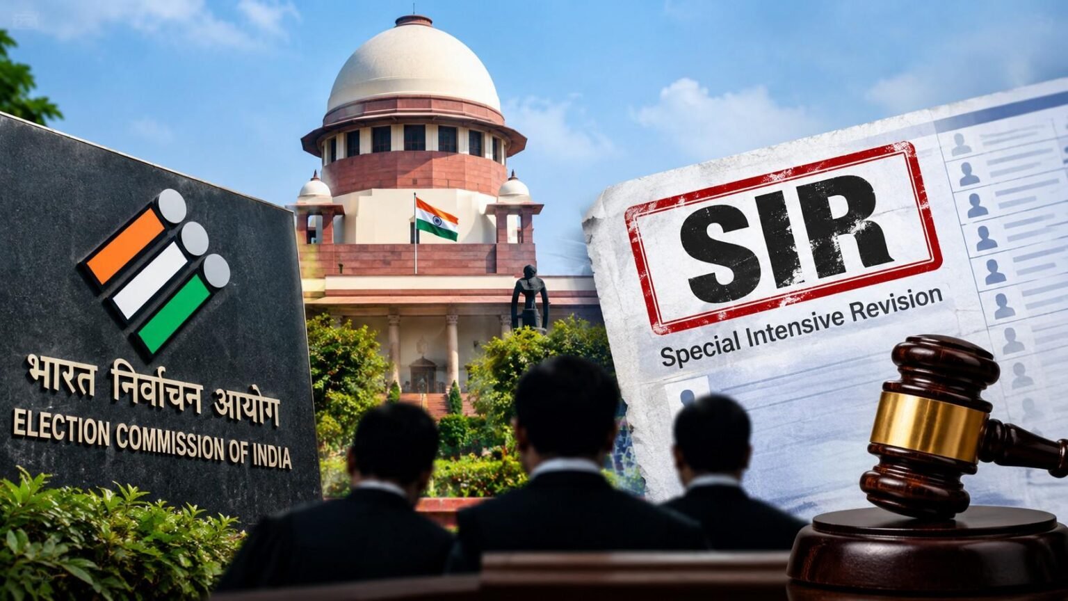 SIR Row: Election Fee’s Large Defence in Ideally suited Courtroom SIR Row: Election Commission's Big Defence in Supreme Court